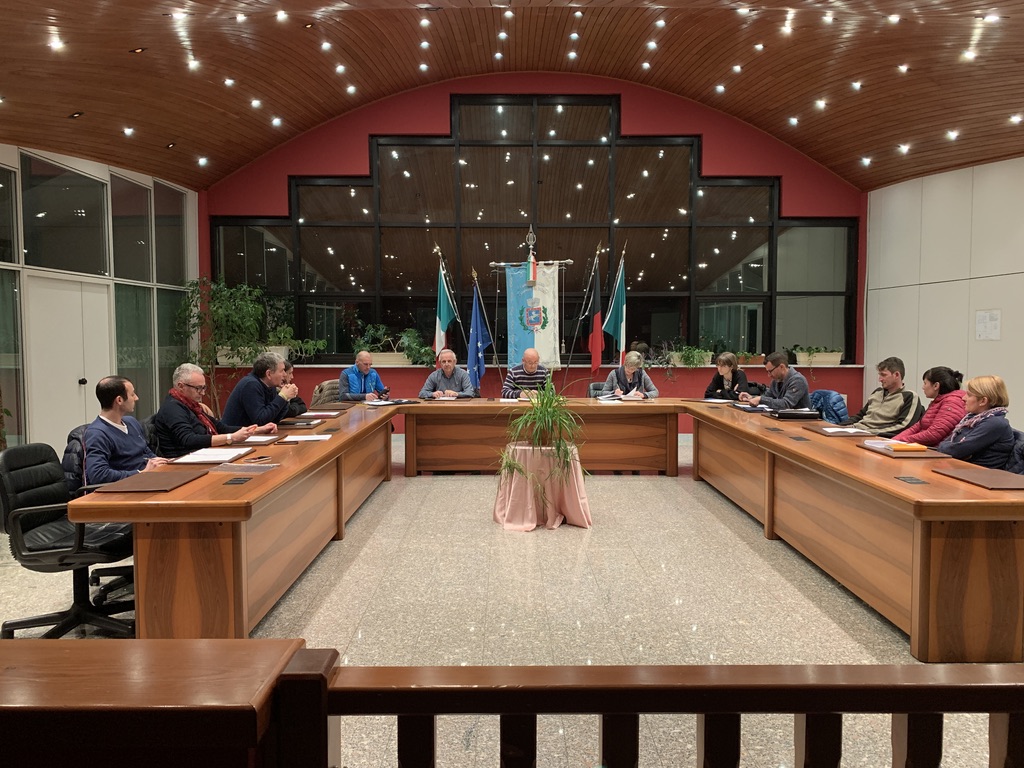 Consiglio comunale a Pollein il 28 febbraio 2020