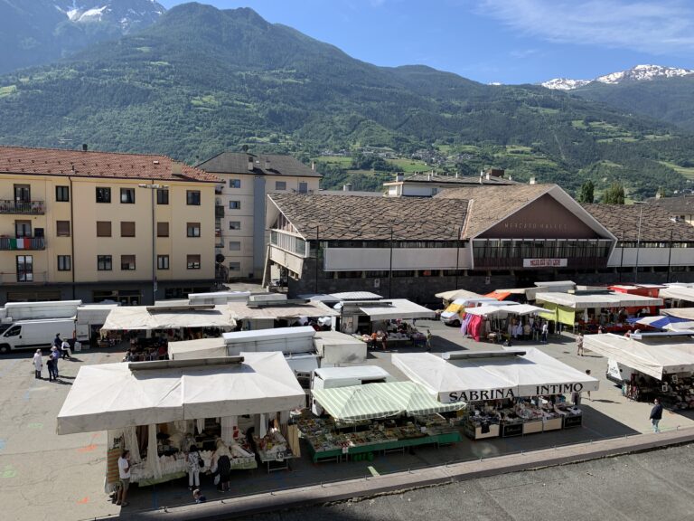 Aosta: mercati ridisegnati post coronavirus