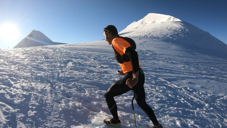 Franco Collé recordman sul Monte Rosa