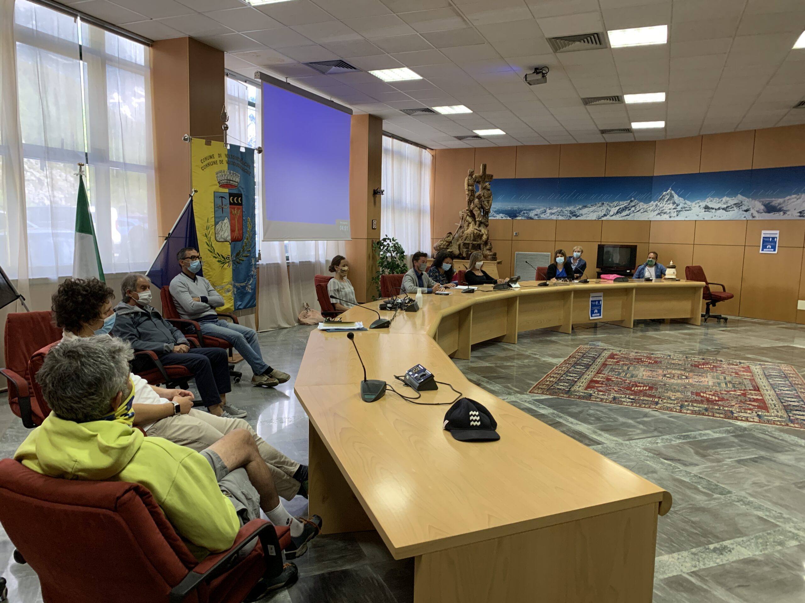 Consiglio comunale a Valtournenche il 22 luglio 2020