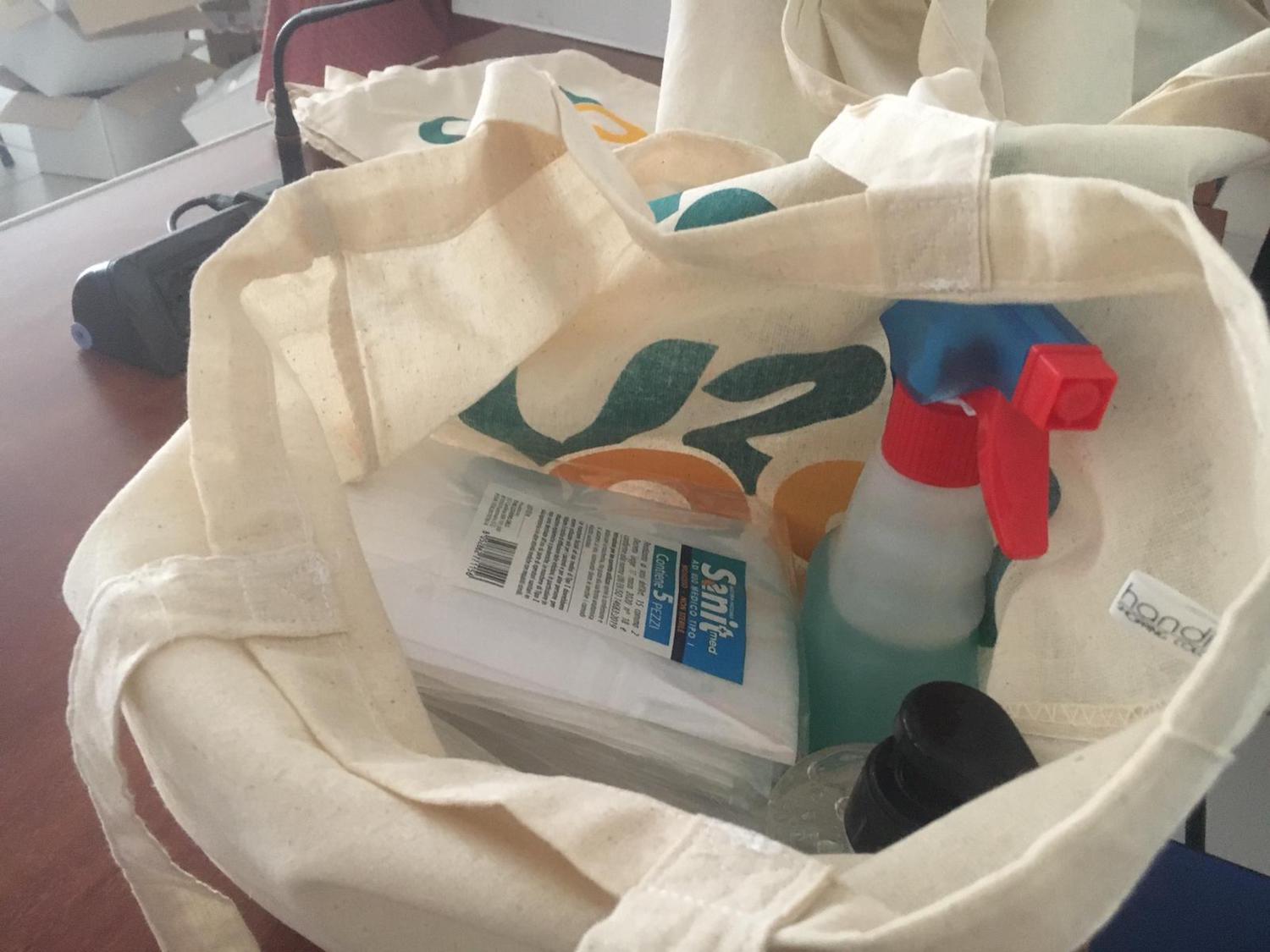 Csv dona kit igienico-sanitari alle Associazioni