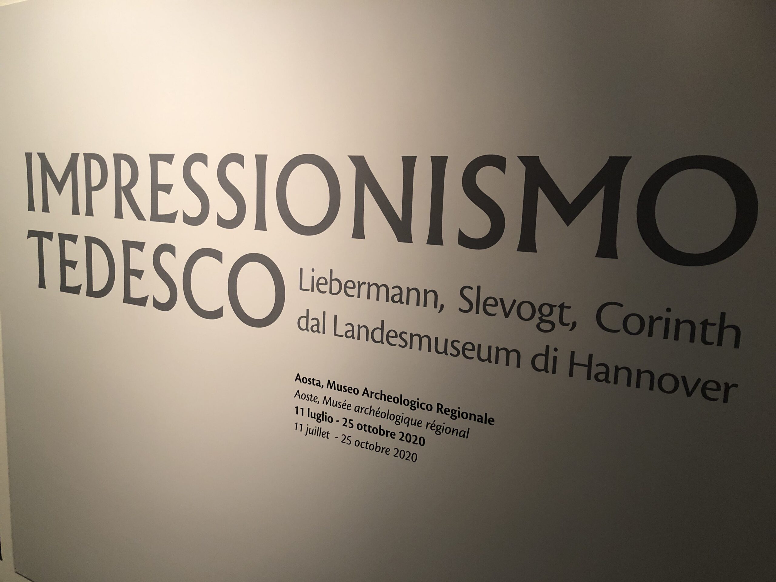 L\'impressionismo tedesco in mostra ad Aosta
