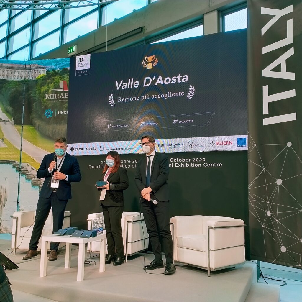 la valle d'Aosta premiata come Regione più accogliente al TTS Rimini 2020