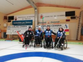 Disval al torneo di wheelchair curling di Cembra