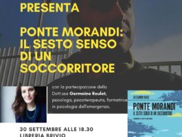 Un libro dedicato ai soccorritori del Ponte Morandi