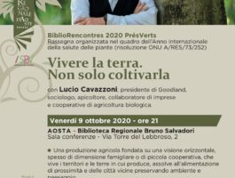 Lucio Cavazzoni: Vivere la terra, non solo coltivarla