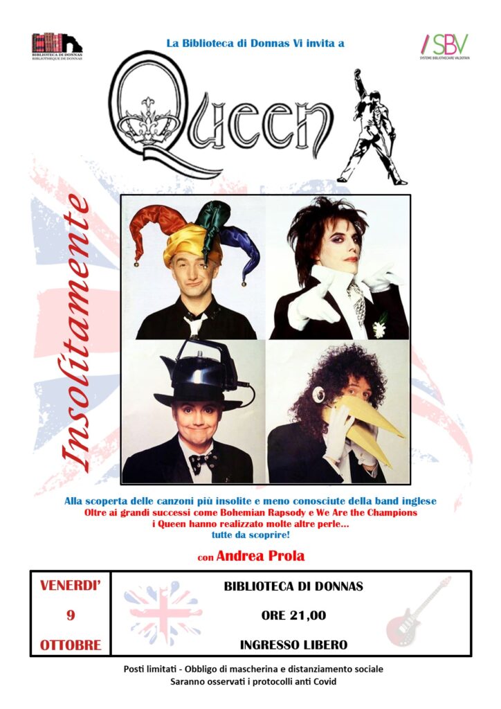 Queen, spettacolo Donnas 2020