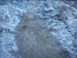 Una frana da 20mila metri cubi nel Vallone di Arpisson