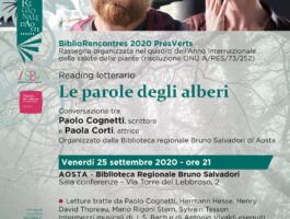 Le parole agli alberi di Cognetti e Corti