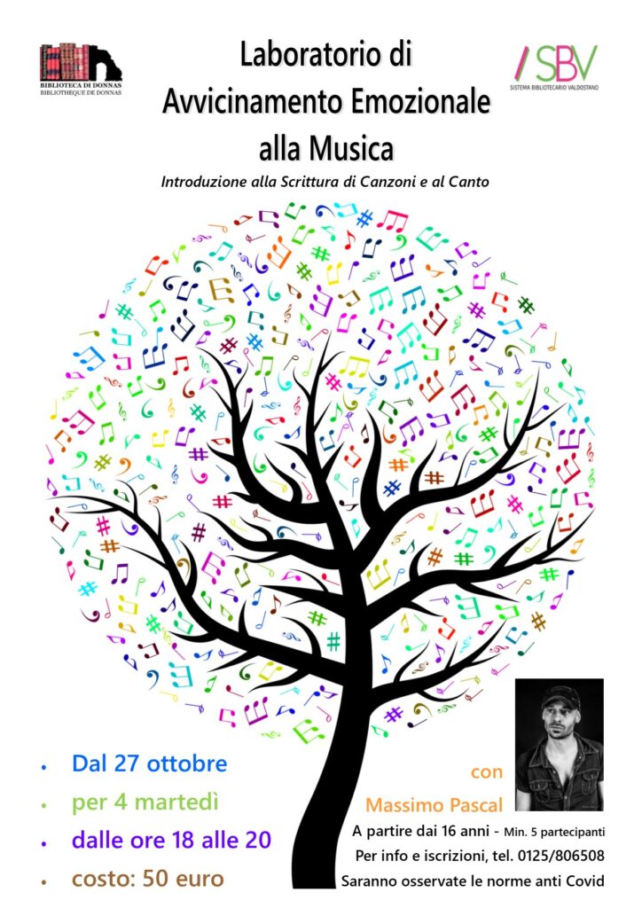 laboratorio di avvicinamento emozionale alla musica 2020