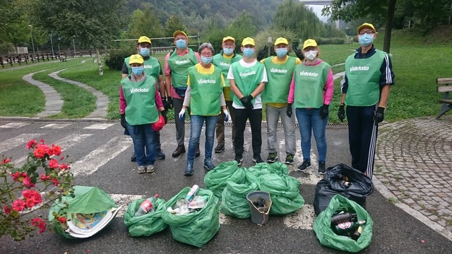 World Cleanup day al Parco Saumont di Aosta