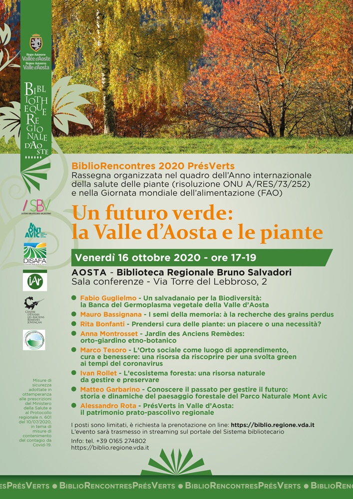 Bibliorencontres PréVerts: una conferenza sul futuro verde