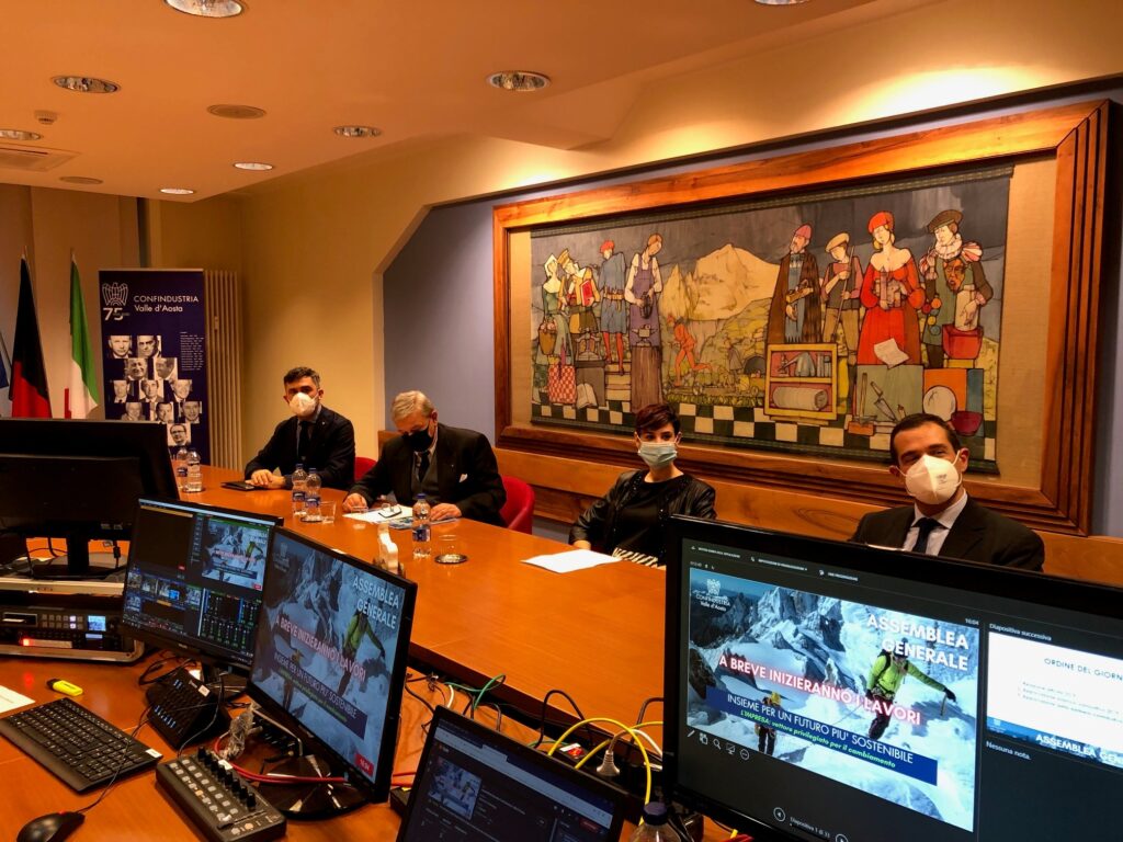 Da sx verso dx: Marco Lorenzetti, Giancarlo Giachino, Jasmine Jovial, Edy Incoletti
