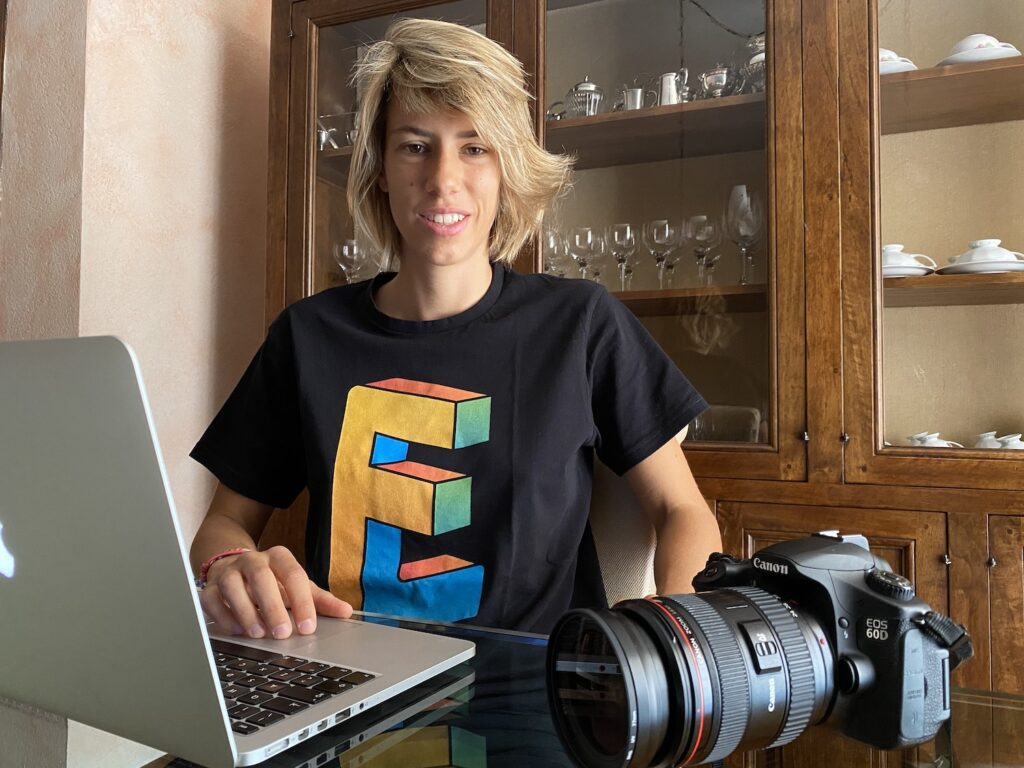 La partecipante al progetto Fuori Luogo, Veronica Pirana