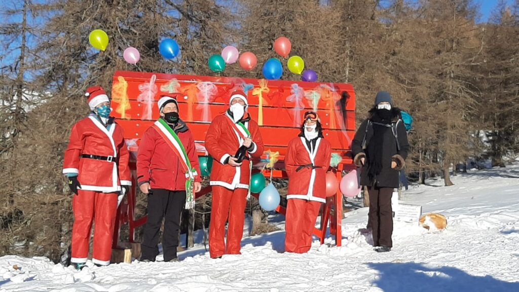 A La Magdeleine la prima big bench della Valle d'Aosta