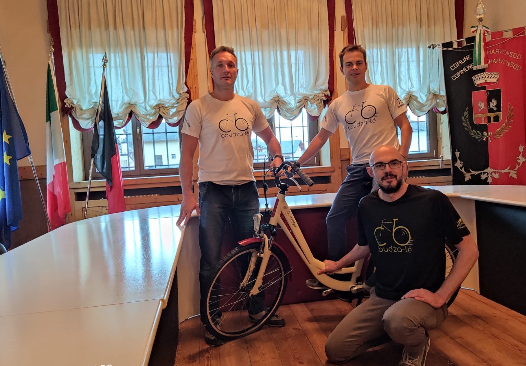 A Charvensod, percorsi 14mila km con Boudza-té
