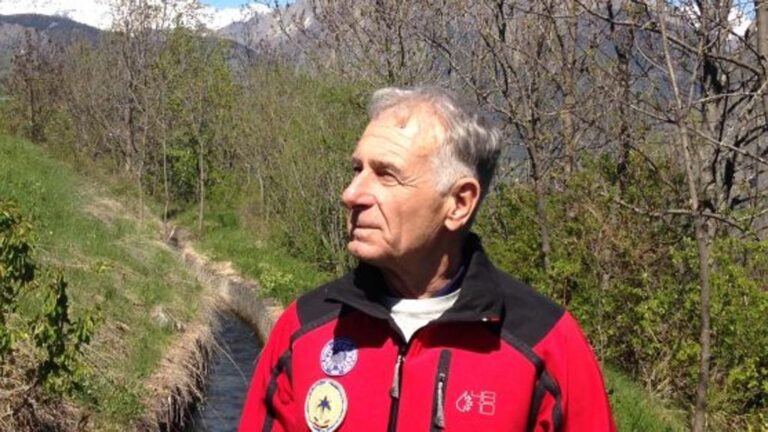 Pietro Giglio, presidente della Fiab Aosta à Vélo