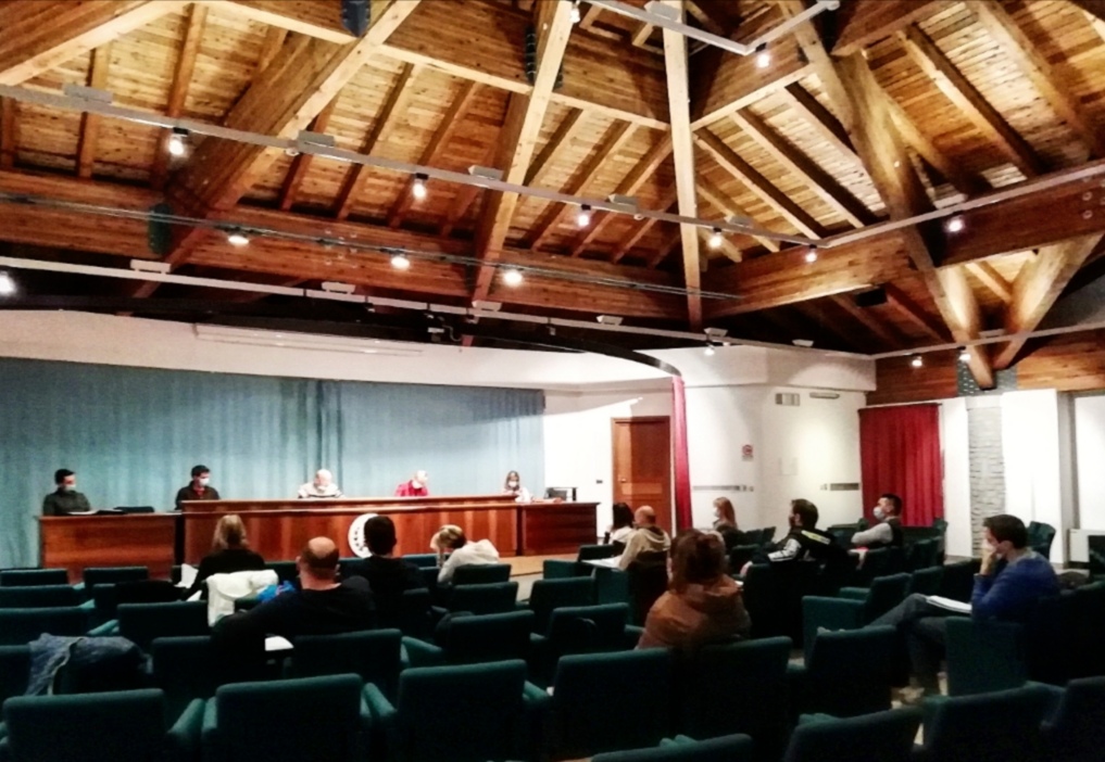 Consiglio comunale a Pollein in 13 gennaio 2021