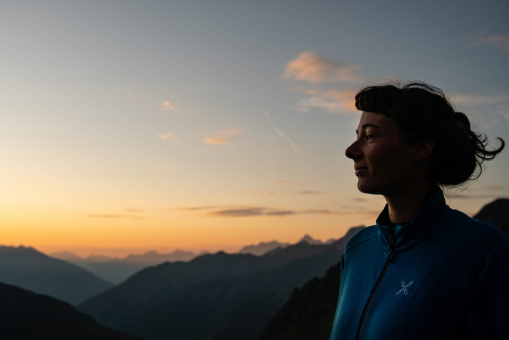 Tramonto Dal Rifugio Frassati