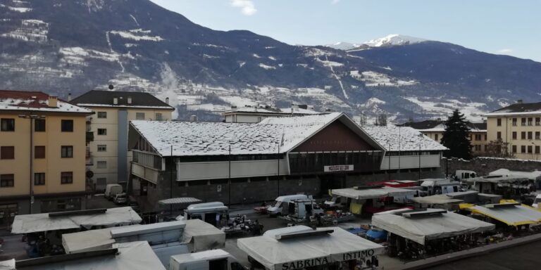 Un festival di arte contemporanea al Mercato di Aosta
