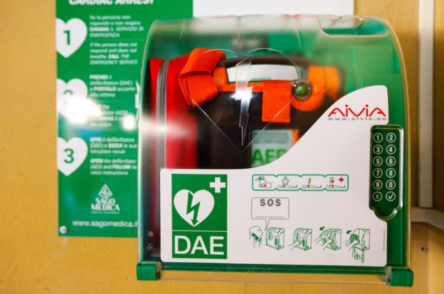 Un nuovo defibrillatore a Aymavilles