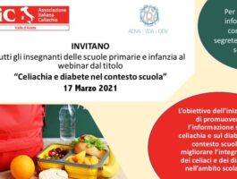 Un convegno su celiachia e diabete nel contesto scolastico