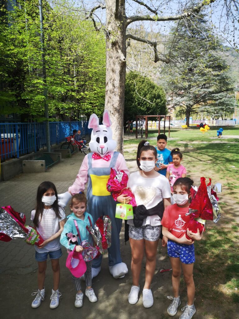 Pasqua 2021 al Quartiere Cogne di Aosta