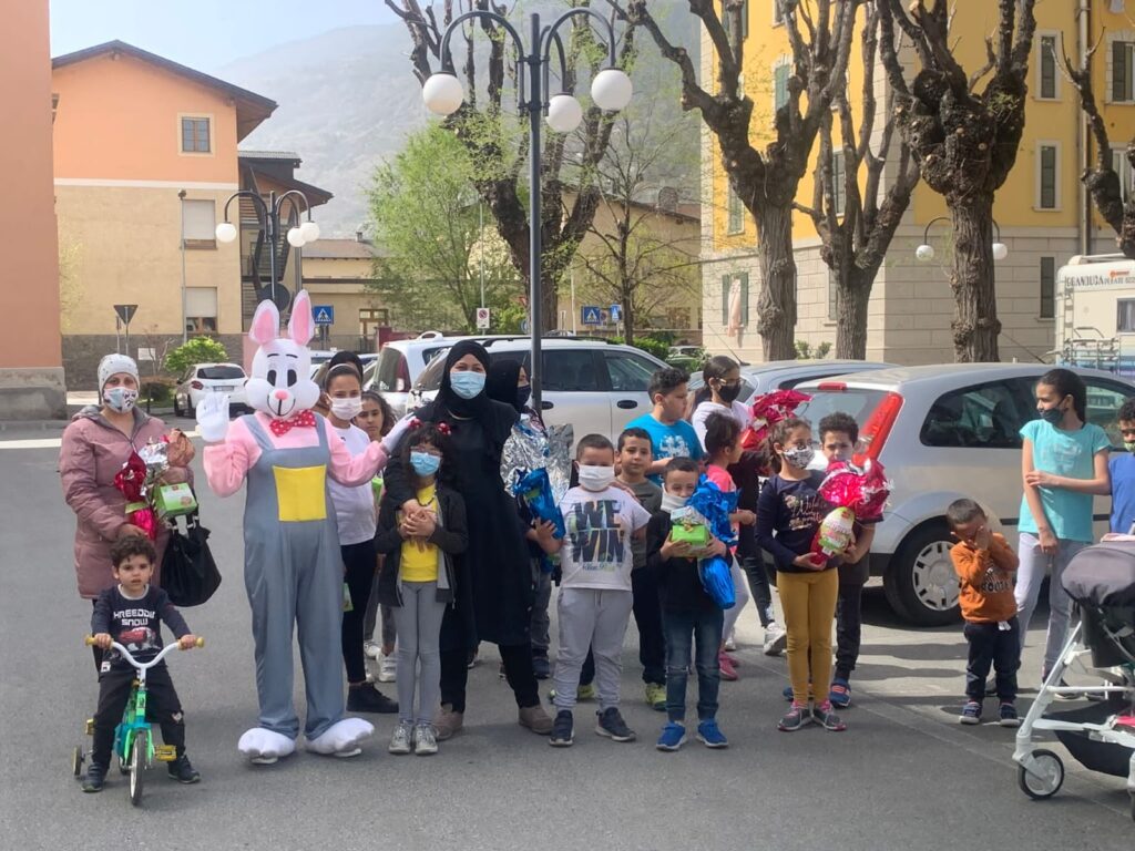 Pasqua 2021 al Quartiere Cogne di Aosta