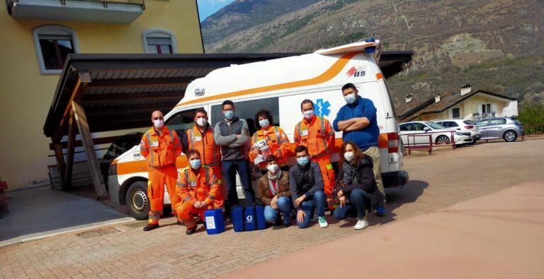 Saint-Marcel: il Comune dona una sanificatore ai volontari del soccorso