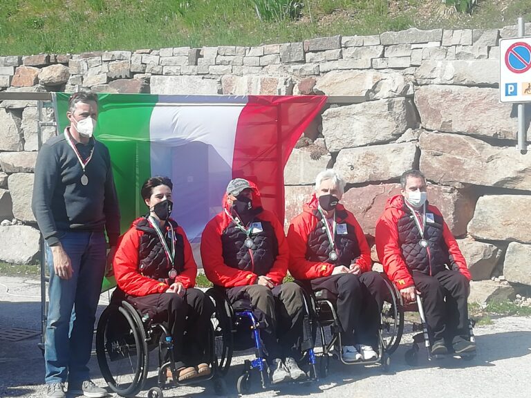 Wheelchair curling: 2° posto per la Disval ai Campionati italiani