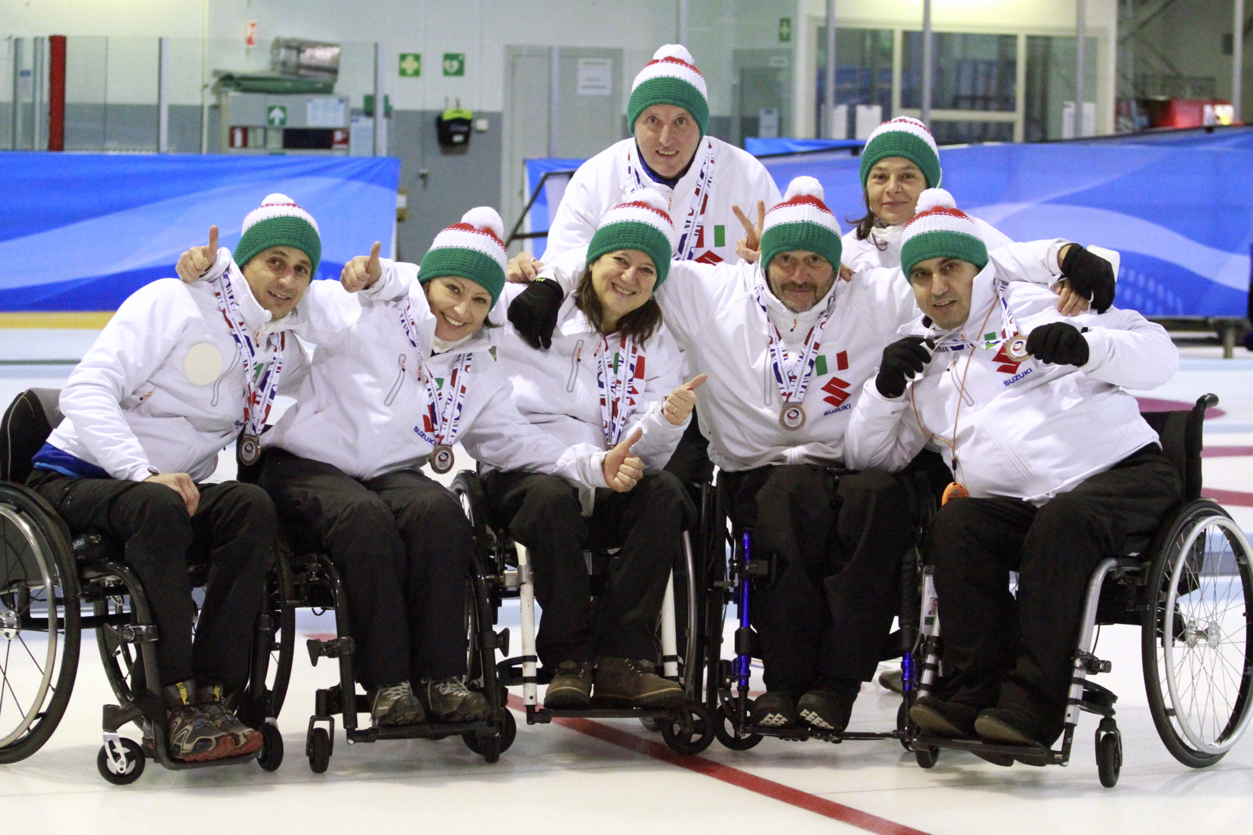 Wheelchair curling: bronzo per Marchese e Bich al Campionato mondiale di serie B