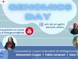 Genomics Day 2021: 3 nuovi giovani ricercatori si raccontano