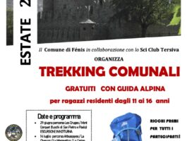 Trekking per ragazzi e ragazze a Fénis