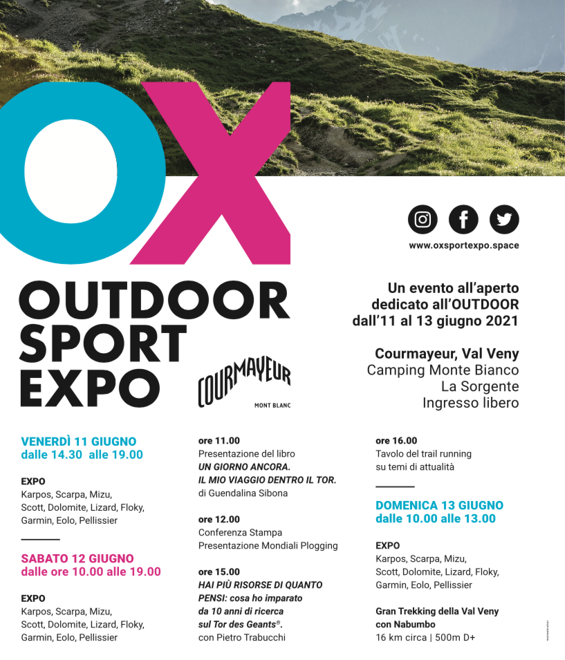 Outdoor Sport Expo: un weekend dedicato allo sport in natura a Courmayeur