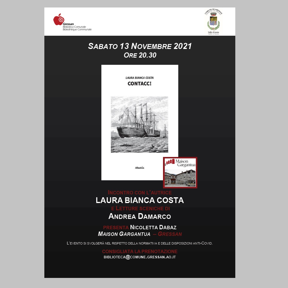 Laura Bianca Costa presenta il suo libro "Contacc!"
