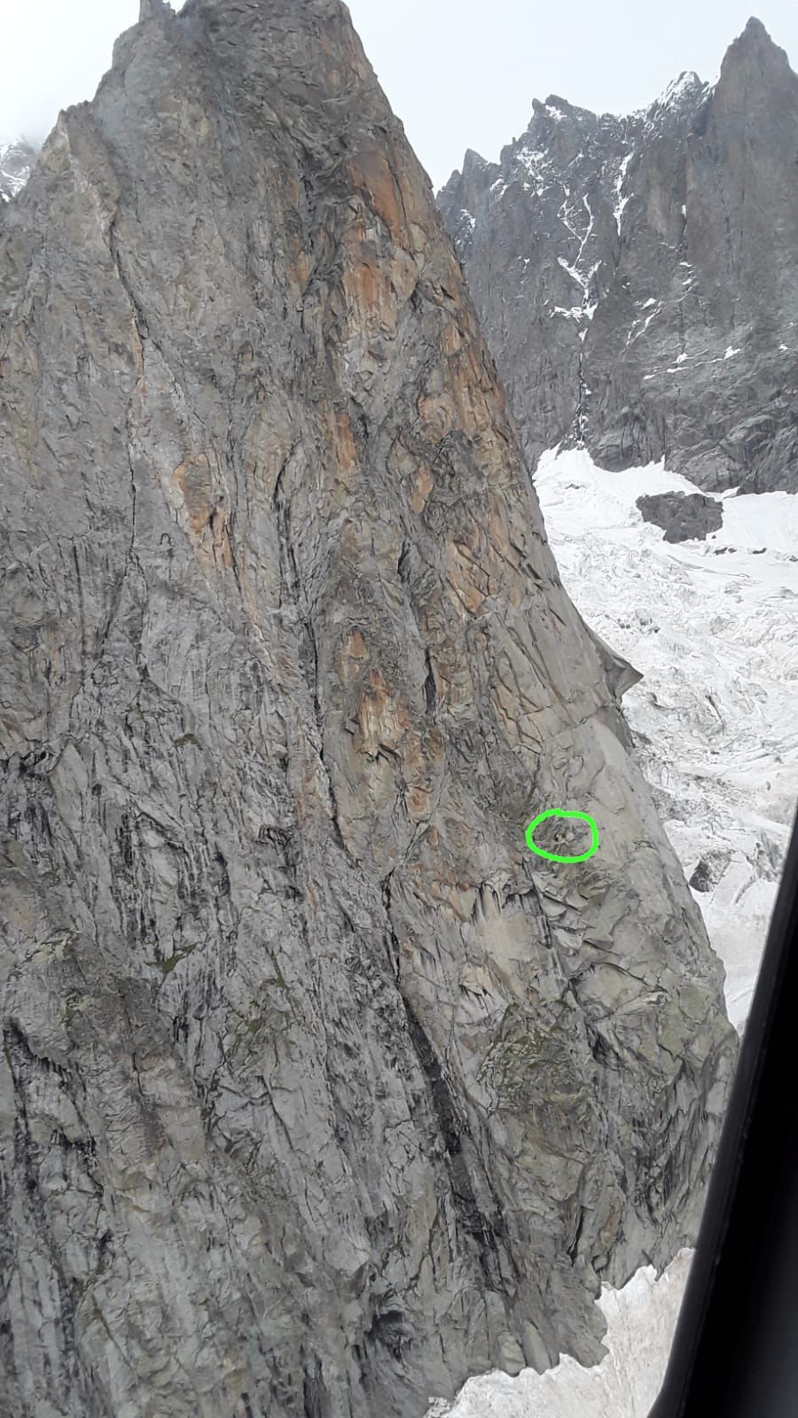 Alpinista cade sull’Aiguille Croux