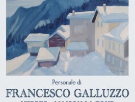 A Verrès, Francesco Galluzzo in mostra