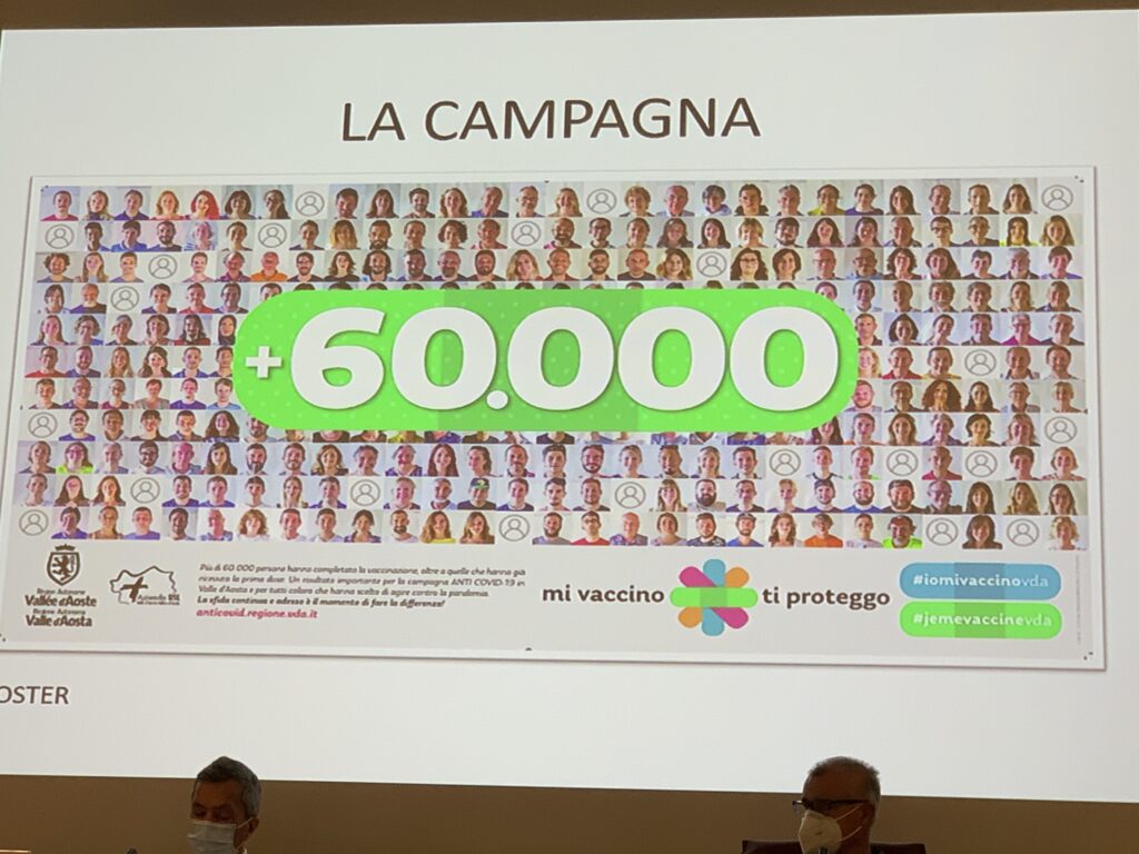 campagna promozionale vaccinazione anti-Covid in Valle d'Aosta