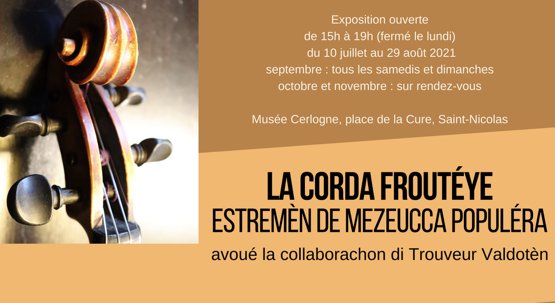 La corda froutéye: une exposition à Saint-Nicolas