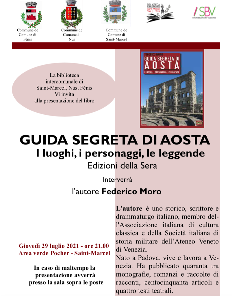 Biblioteca di Saint-Marcel, Nus, Fénis: una guida su Aosta