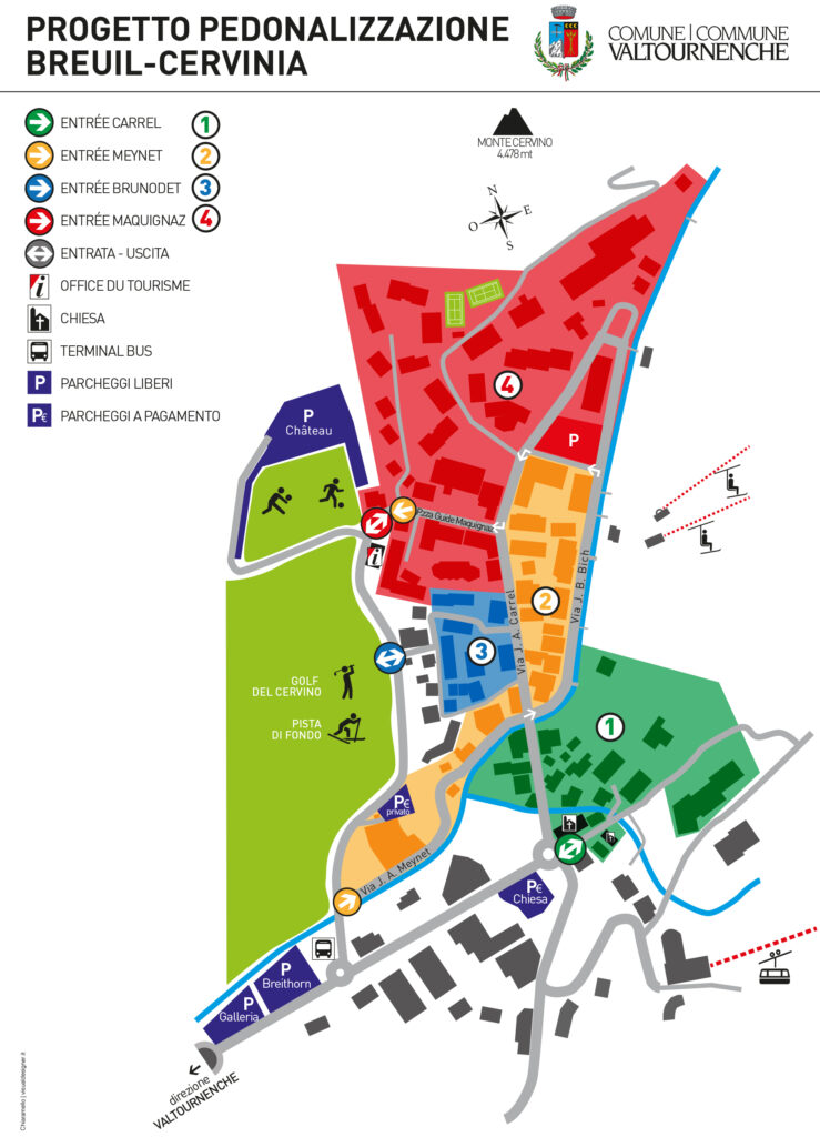 C Mappa Pedonalizzazione Breuil