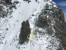 Due alpinisti soccorsi sul Polluce