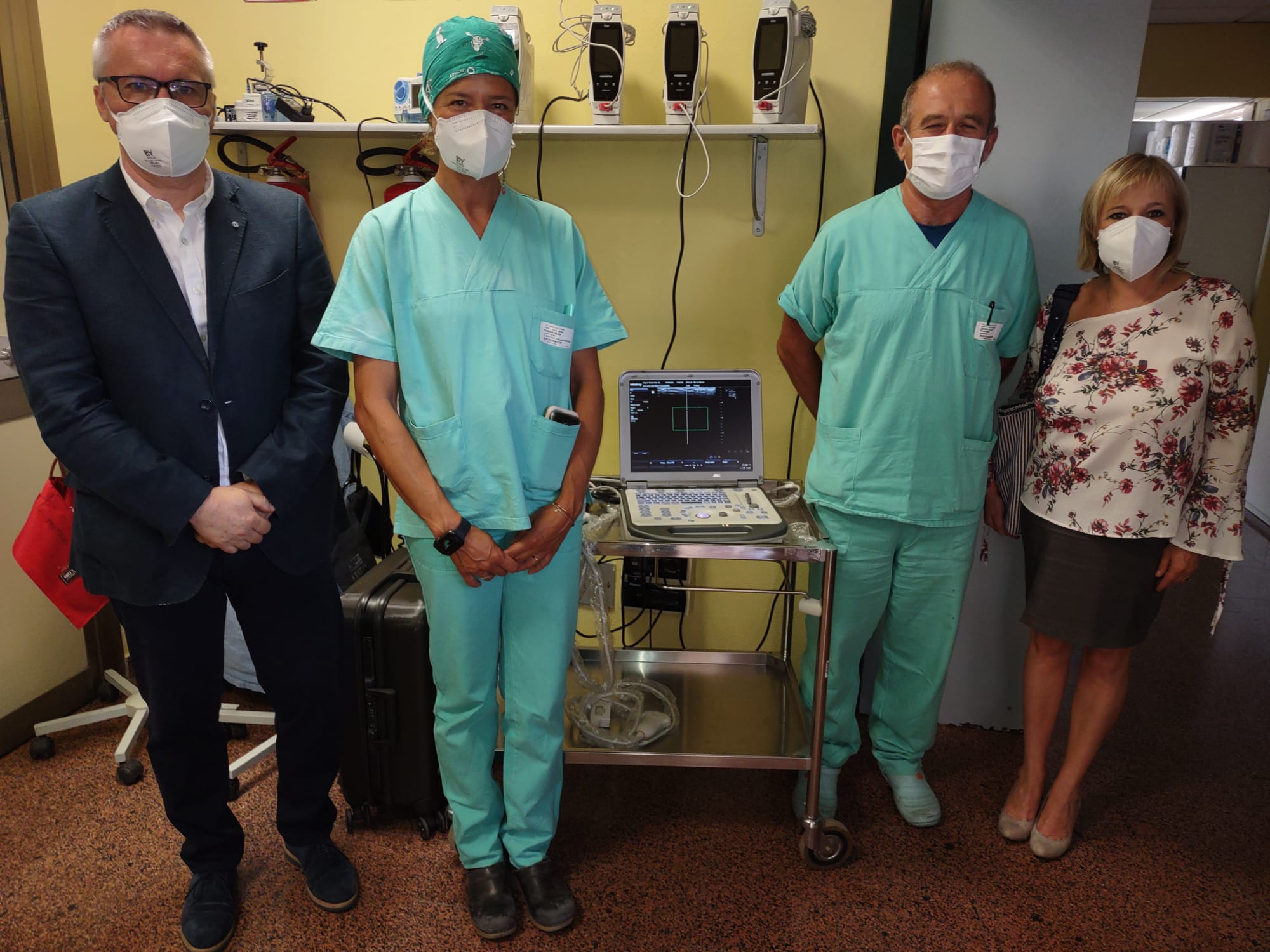 Confartigianato VdA dona un ecografo a Malattie Infettive