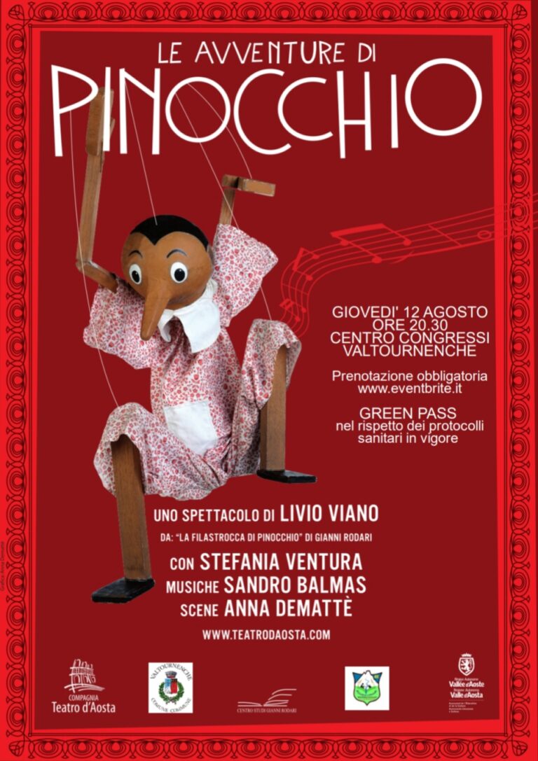 A Valtournenche: lo spettacolo "Le avventure di Pinocchio"