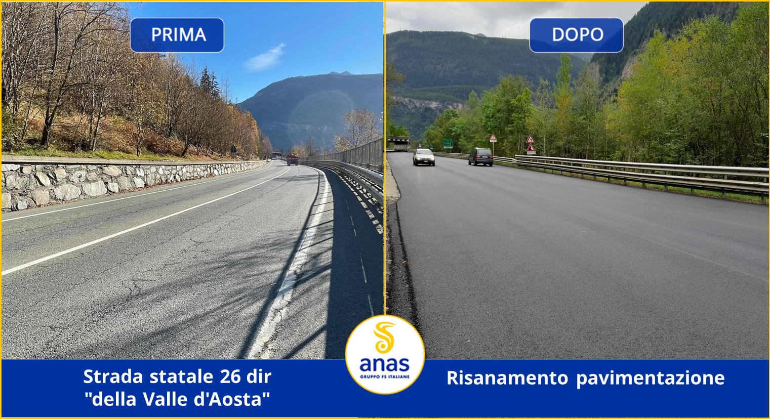 Strada statale 26 : entro la settimana del 27 settembre 2021 la fine dei lavori