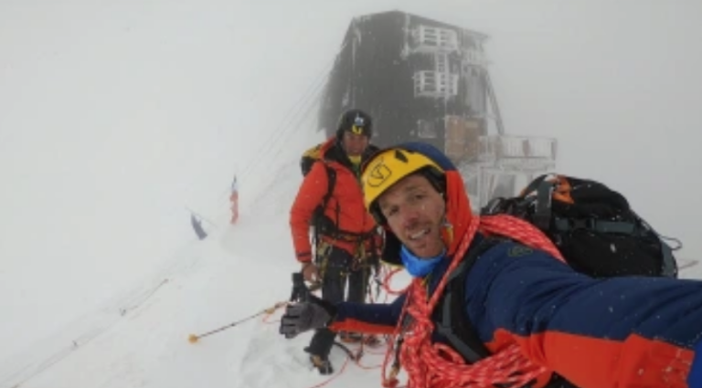 L'impresa di due paraclimber nel massiccio del Monte Rosa