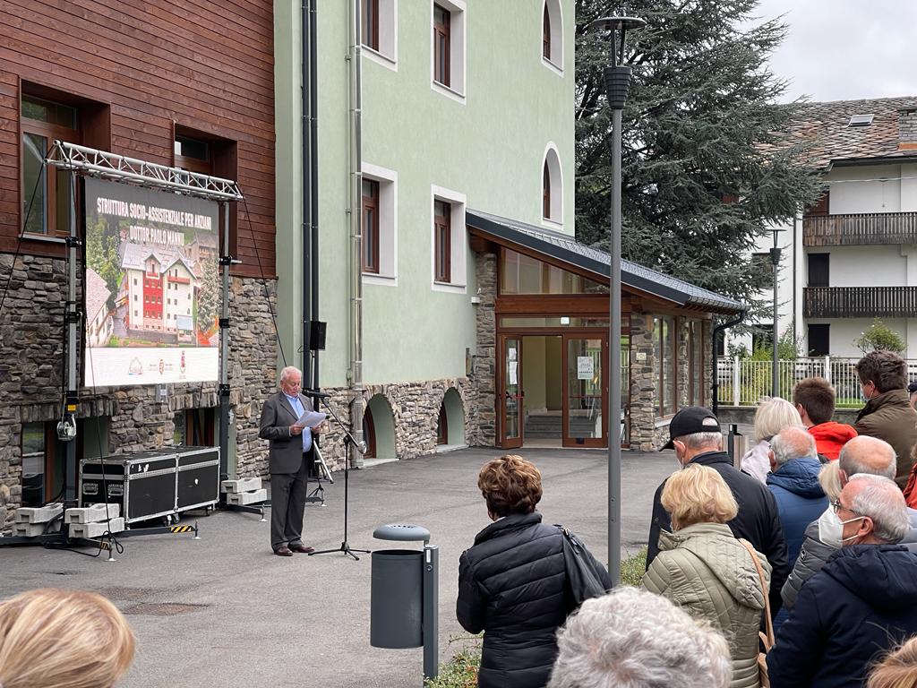 Morgex: una struttura socio-assistenziale per anziani intitolata a Paolo Mannu