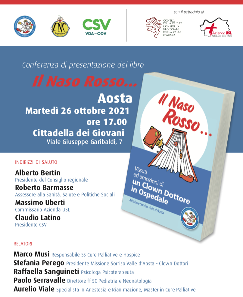 Un libro sui clown in ospedale