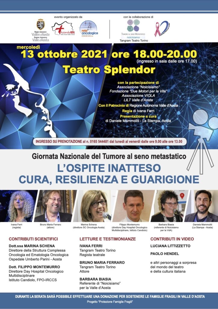 Locandina Seno Metastatico 2021