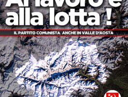 Federazione del Partito comunista anche in Valle d\'Aosta